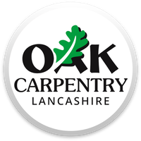 Oak Carpentry Lancashire, English Oak Timber Framed Buildings, modern construction, traditional, refurbishments, bespoke joinery, interior fittings, project management, main contractor Logo