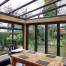 Kitchen extension, oak frame, conservatory style, modern interior, Bell Walker, Altrincham